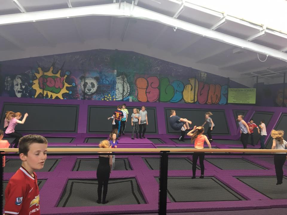 Year 6 post SATS trip to Isle Jump for a celebration bounce