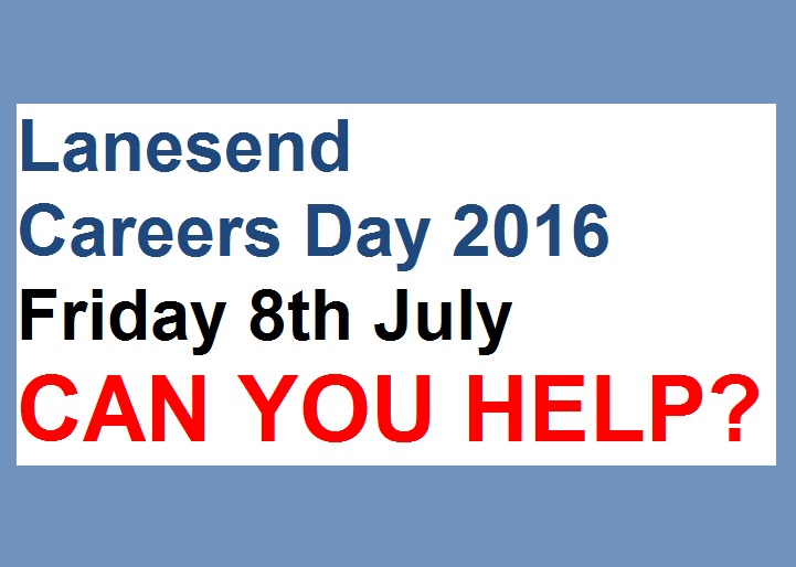 We need you! Lanesend Careers Day 2016