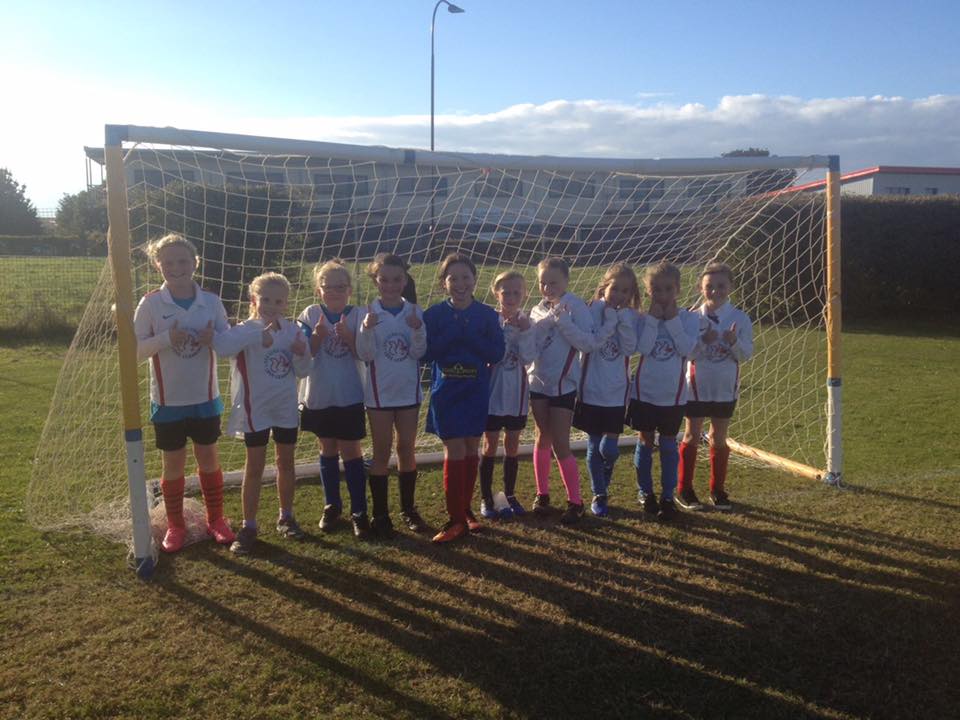 Well done to the U11 Girls Football Team