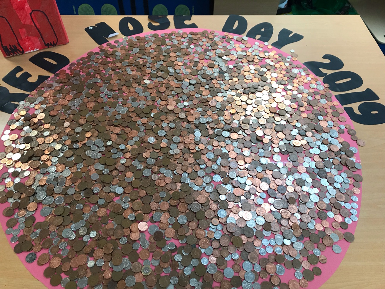 Red Nose Day! Counting the Money! 
