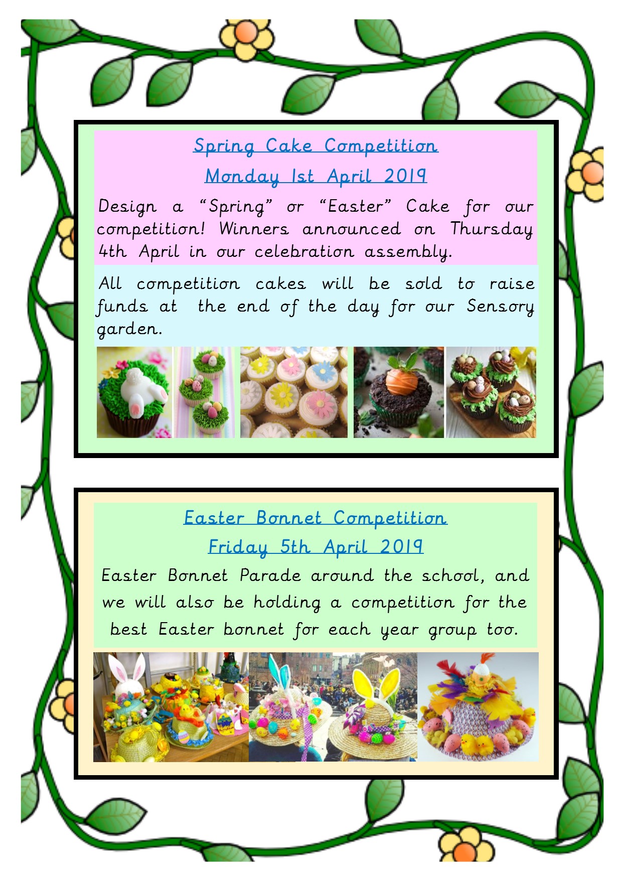 Exciting Easter Competitions! 